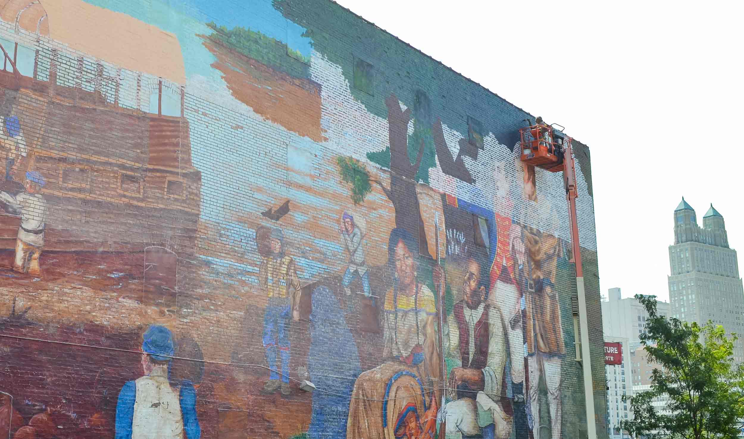 Look for these hidden symbols on River Market's Lewis and Clark mural