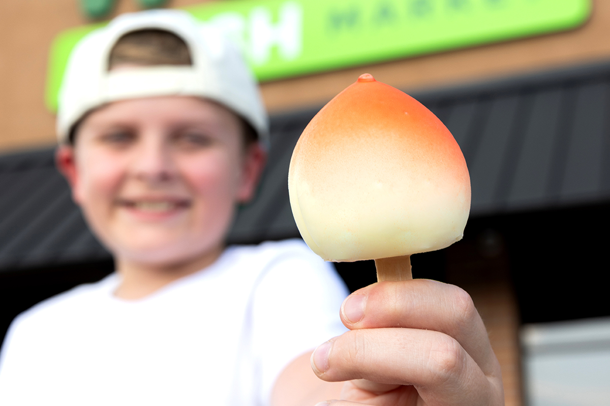 Tao Qui Peach Popsicle